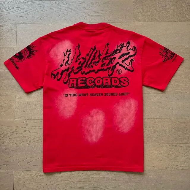Hellstar RECORDS Oversized Graphic Print T-Shirt 16