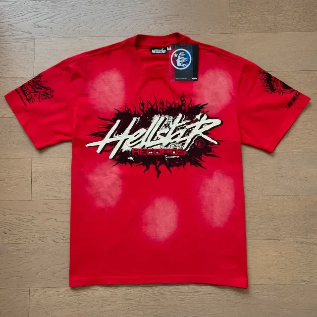 Hellstar RECORDS Oversized Graphic Print T-Shirt 18