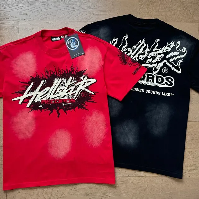Hellstar RECORDS Oversized Graphic Print T-Shirt 19
