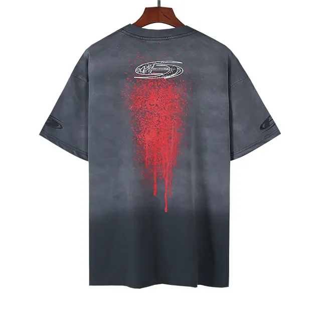 Hellstar Studios Spray-Drip Graphic T-Shirt 7