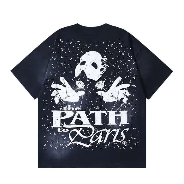 Hellstar The Path to Paris Graphic Oversized T-Shirt 3