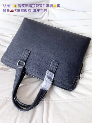 Hermès Aïma संरचित कुरदाली चमड़ा टॉप-हैंडल टोट बैग 4