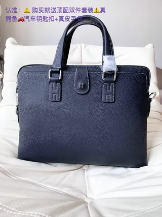 Hermès Aïma संरचित कुरदाली चमड़ा टॉप-हैंडल टोट बैग 5
