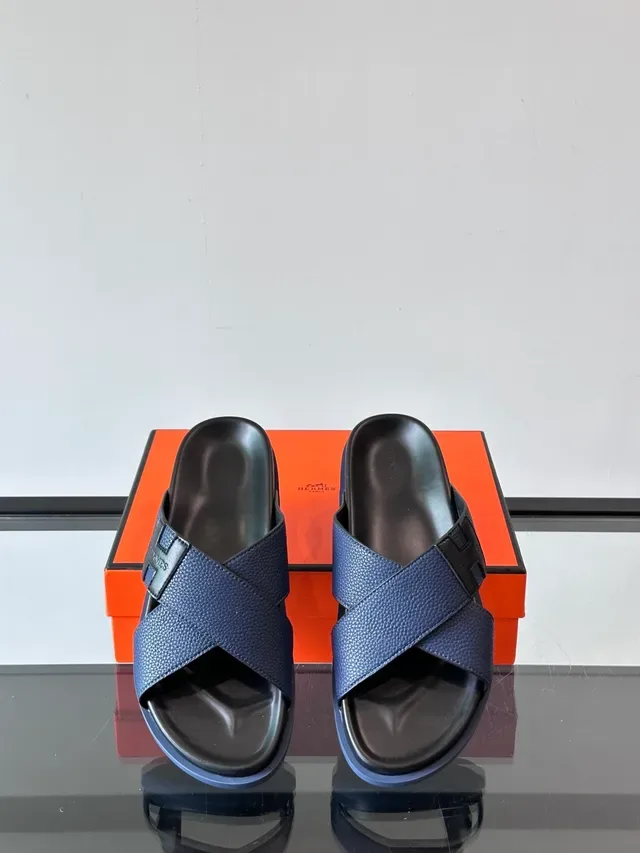 Hermès Oran Bride Croisée H-Logo Sandales Casual 9