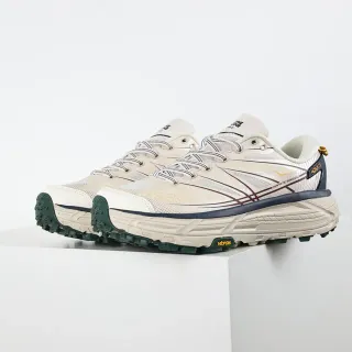 Hoka Mafate Speed 2 ऑफ-व्हाइट ग्रीन ट्रेल रनिंग जूते