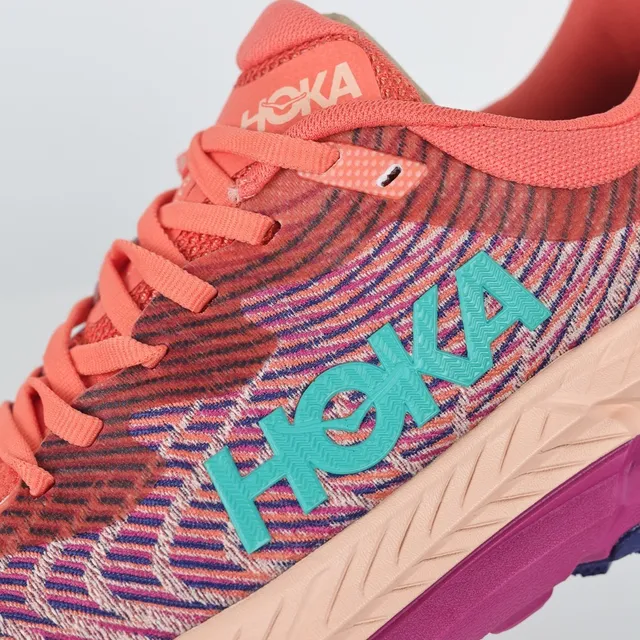 Hoka Speedgoat Orange Violet Semelle intermédiaire multicouche en forme de rocker Chaussures de course 6