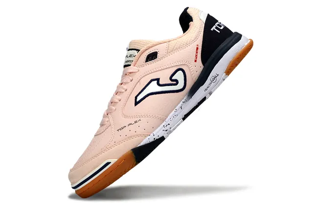 Joma Pink Black Low-Top Lace-Up Synthetic-Mesh Upper Lifestyle Sneakers 3