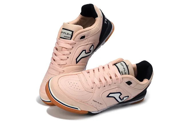 Joma Pink Black Low-Top Lace-Up Synthetic-Mesh Upper Lifestyle Sneakers 7