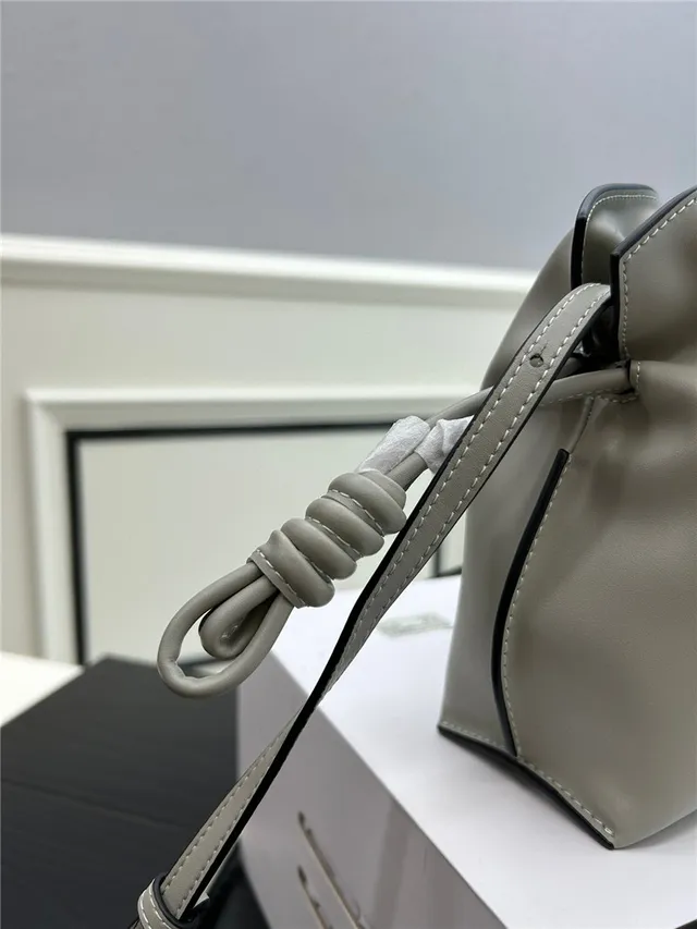 Loewe Hobo Pink Soft Slouchy Silhouette Knotted Strap Ends Hobo Bag 11
