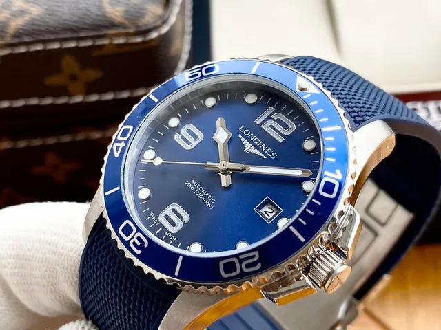 Longines Hydroconquest Blue Dial Mechanical Watch 5