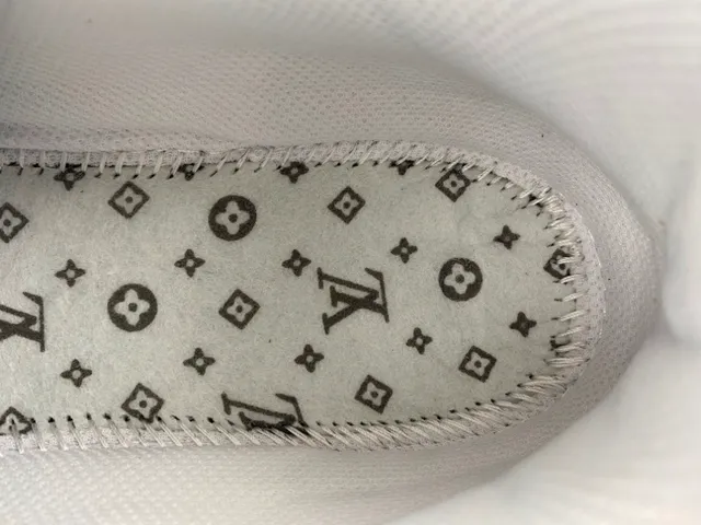 Louis Vuitton Black Brown Monogram-Print Leather Low-Top Runner Lifestyle Sneakers 8