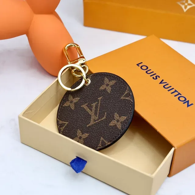 Louis Vuitton Black Gold Circular Engraved Disc Classical Profile Motif Crossbody Bag 2