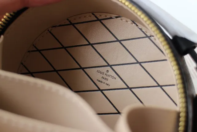 Louis Vuitton Boîte Chapeau Sac Tote Rond Brun Monogramme Toile 2