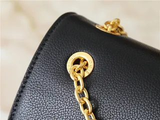 Louis Vuitton Brown Beige Flap-Top Monogram Canvas Chain Bag 3