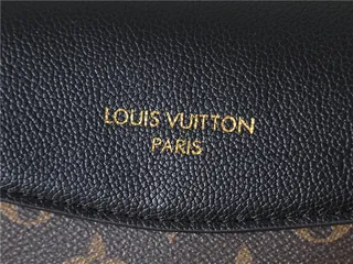 Louis Vuitton Brown Beige Flap-Top Monogram Canvas Chain Bag 5