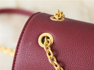 Louis Vuitton Brown Beige Flap-Top Monogram Canvas Chain Bag 12