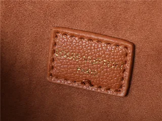 Louis Vuitton Brown Beige Flap-Top Monogram Canvas Chain Bag 20
