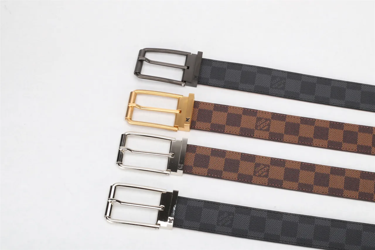 Louis Vuitton Damier Graphite Reversible Leather Belt 4