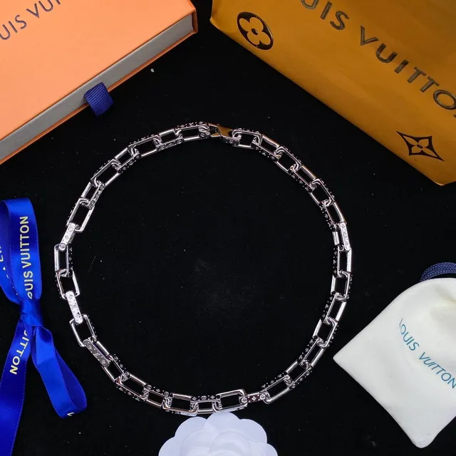 Louis Vuitton Engraved Monogram Floral Chain Bracelet 2