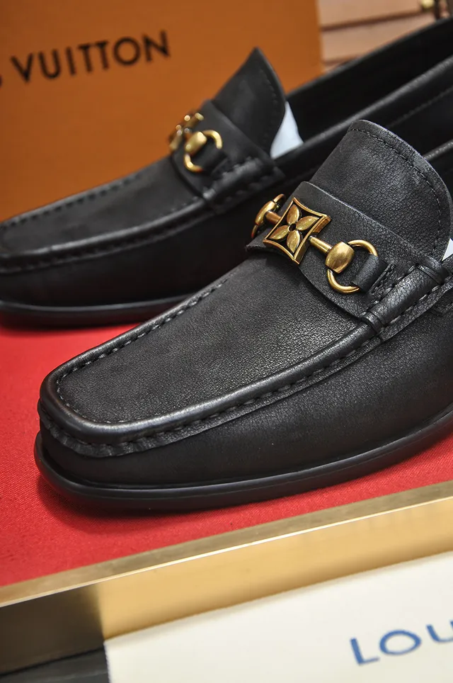 Louis Vuitton Horsebit 1955 Loafer Black Leather Loafers 2