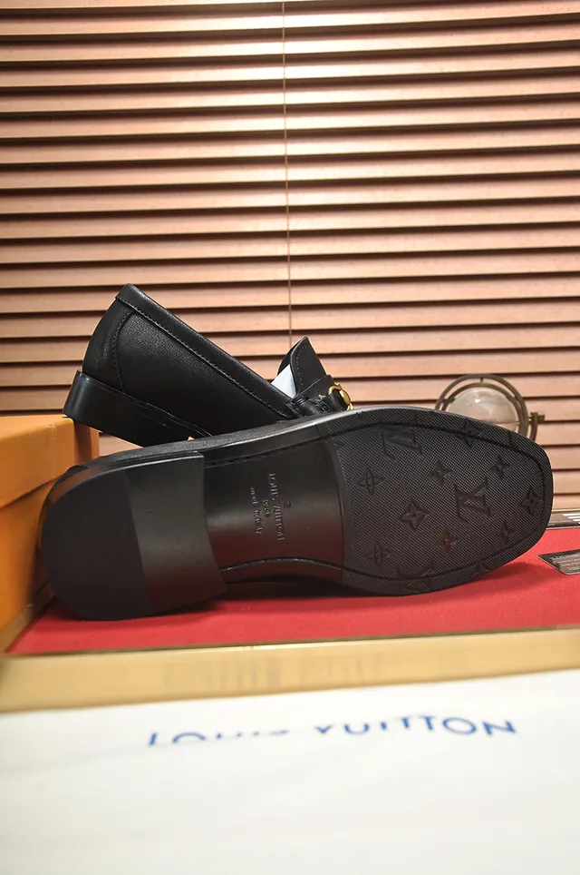 Louis Vuitton Horsebit 1955 Loafer Black Leather Loafers 3