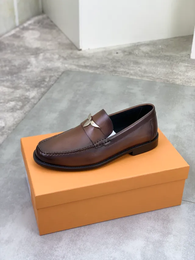 Louis Vuitton Horsebit Loafer Brown Leather Loafers 4