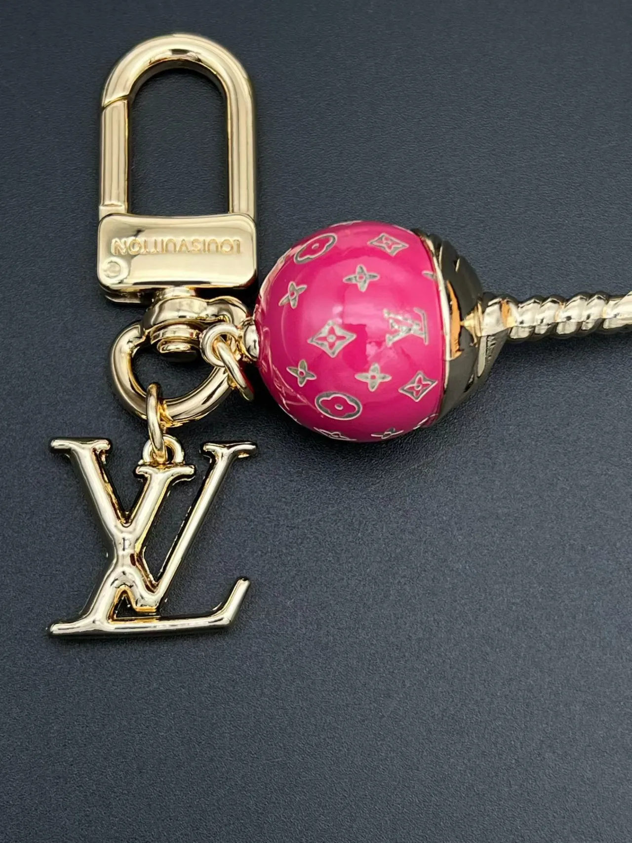 Louis Vuitton Lollipop Charm Multicolor Monogram Pendant Jewelry 3