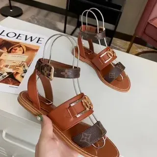 Louis Vuitton LV Archlight Monogram Tan Gladiator Sandals