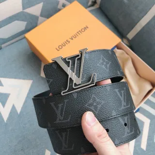 Louis Vuitton LV Initiales Monogram Leather Belt