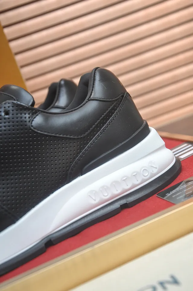 Louis Vuitton LV Trainer Black and White Lifestyle Sneakers 2