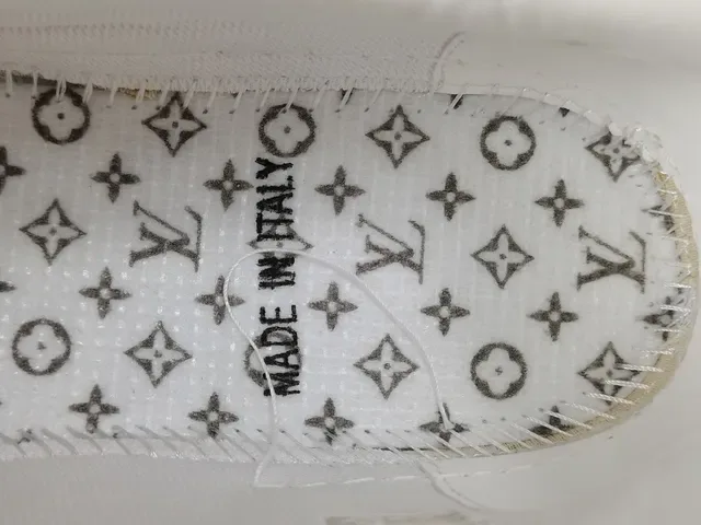 Louis Vuitton LV Trainer Blue White Layered Leather And Mesh Upper Sculpted Midsole Lifestyle Sneakers 4