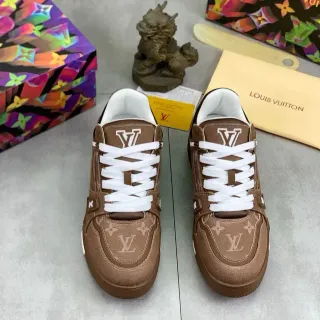 Louis Vuitton LV Trainer marrón Monogram Canvas Lifestyle zapatillas