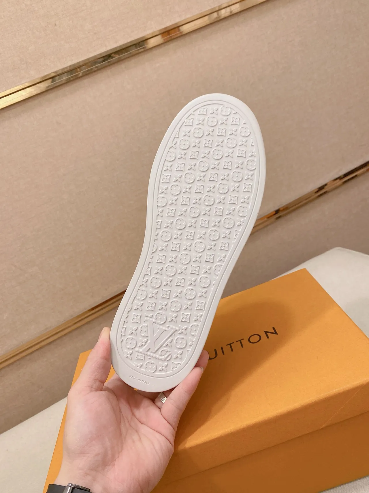 Louis Vuitton LV Trainer Navy White Suede Upper Low-Top Silhouette Lifestyle Sneakers 2