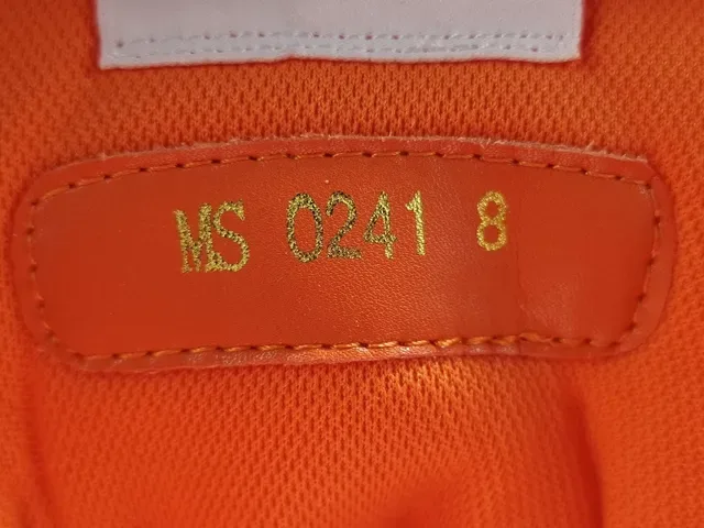 Louis Vuitton LV Trainer Orange White Low-Top Layered Textile-Leather-Mesh Lifestyle Sneakers 15