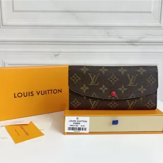 Louis Vuitton Monogram Canvas Envelope Flap Long Wallet