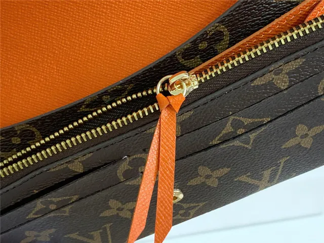 Louis Vuitton Monogram Canvas Envelope Flap Long Wallet 5