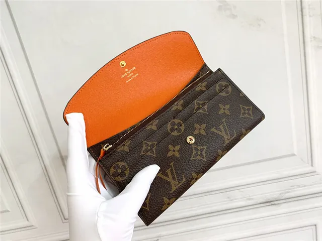 Louis Vuitton Monogram Canvas Envelope Flap Long Wallet 7