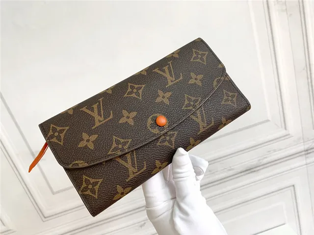 Louis Vuitton Monogram Canvas Envelope Flap Long Wallet 8