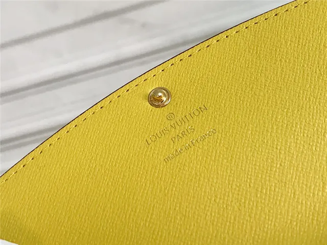 Louis Vuitton Monogram Canvas Envelope Flap Long Wallet 12