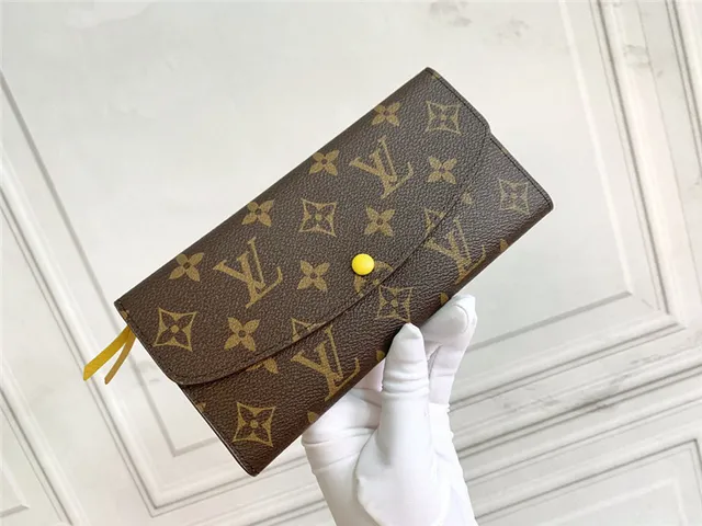 Louis Vuitton Monogram Canvas Envelope Flap Long Wallet 18