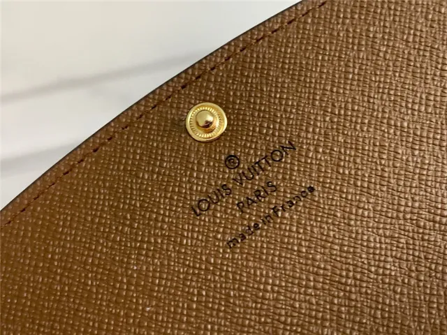 Louis Vuitton Monogram Canvas Envelope Flap Long Wallet 21