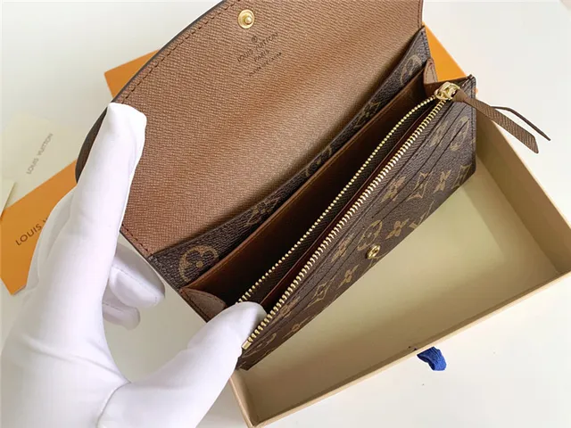 Louis Vuitton Monogram Canvas Envelope Flap Long Wallet 23
