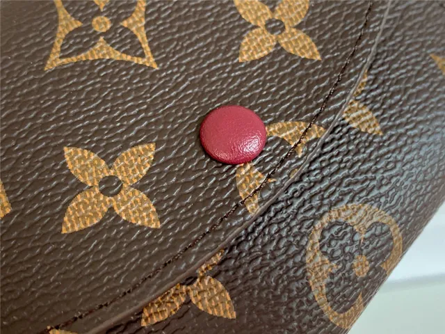 Louis Vuitton Monogram Canvas Flap Snap Short Wallet 2