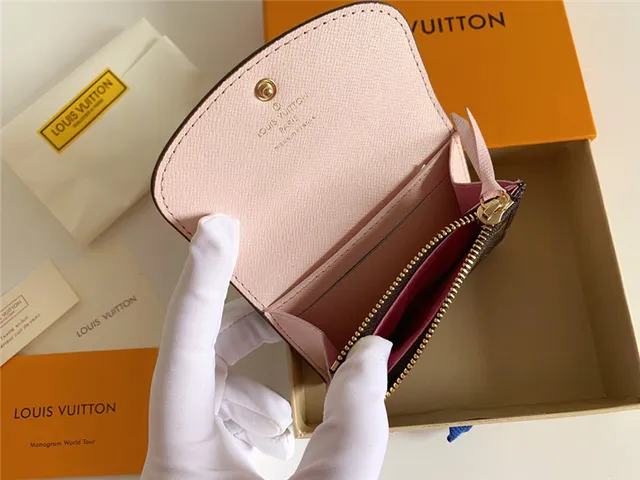 Louis Vuitton Monogram Canvas Flap Snap Short Wallet 8