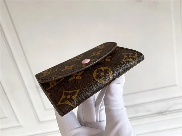 Louis Vuitton Monogram Canvas Flap Snap Short Wallet 10