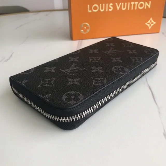 Louis Vuitton Monogram Coated Leather Long Wallet 6