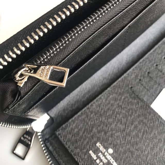 Louis Vuitton Monogram Coated Leather Long Wallet 9