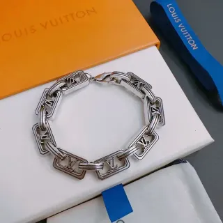 Louis Vuitton Monogram Cutout Link Bracelet