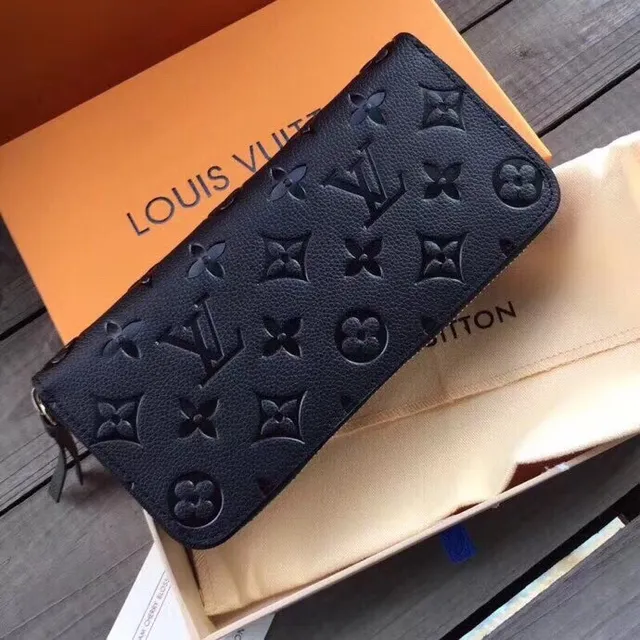 Louis Vuitton Monogram Empreinte Magenta Long Wallet 9