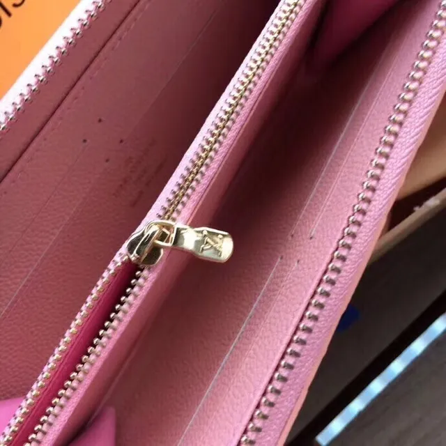 Louis Vuitton Monogram Empreinte Magenta Long Wallet 13
